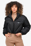 Prada Black Re-Nylon Quilted Puffer Size 38