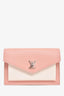 Louis Vuitton Pink/White Leather 'Lock Me' Chain Bag