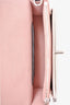 Louis Vuitton Pink/White Leather 'Lock Me' Chain Bag
