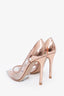 Gianvito Rossi PVC/Crystal Pointed Heels Size 36