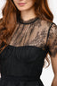 Simkhai Black Lace Bustier Top Size 4