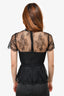 Simkhai Black Lace Bustier Top Size 4