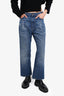 Saint Laurent Blue Denim Straight Leg Jeans Size 27