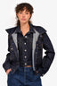 Sacai 2020 Blue Denim Double Layer Jacket Size 1