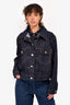 Sacai 2020 Blue Denim Double Layer Jacket Size 1