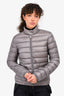 Moncler Grey Lans Giubbotto Zip Up Jacket Size 1