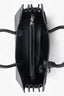 Saint Laurent Black Grained Leather Small Sac de Jour Top Handle Bag with Strap