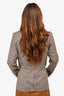 Rails Brown Houndstooth Blazer Size S