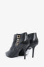 Roger Vivier Black Leather Ankle Pointed Booties Size 38.5