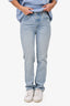 Re/Done Blue Denim Straight Leg Jeans Size 25