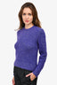 Rag & Bone Purple Striped Sweater Size S