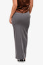 Superdown Grey Business Maxi Skirt Size XS