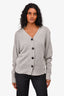 Isabel Marant Grey Cashmere Cardigan Size 36
