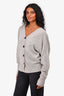 Isabel Marant Grey Cashmere Cardigan Size 36