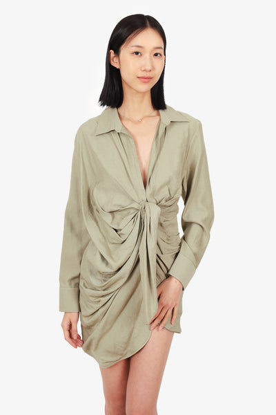 Jacquemus Green 'La Robe Bahia' Dress Size 34 – Mine & Yours