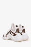 Louis Vuitton White/Monogram Archlight Sneakers Size 37
