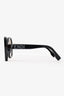 Fendi Black Acrylic Frame Lettering Sunglasses (As Is)