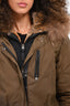 Mackage Green Rabbit Fur Lined 2 in 1 Parker Coat Size XS (As Is)