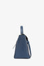 Celine Navy Grained Leather Mini Belt Bag with Strap