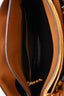 Prada Tan Saffiano Leather Double Zip Top Handle Bag with Strap