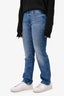 DL1961 Blue Medium Wash Denim 'Patti Straight' Jeans Size 25