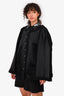 Veste de soirée Chanel™ d’occasion 2016 en satin noir/maille ornée, taille 50