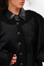 Veste de soirée Chanel™ d’occasion 2016 en satin noir/maille ornée, taille 50