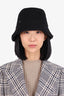 MaxMara Black Camel/Teddy Cloche Hat