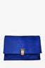 Proenza Schouler Blue Flap Clutch