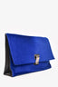 Proenza Schouler Blue Flap Clutch