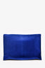 Proenza Schouler Blue Flap Clutch