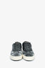 Valentino Grey Ponyhair/Leather Rockstud Sneaker Size 40.5
