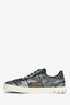 Valentino Grey Ponyhair/Leather Rockstud Sneaker Size 40.5
