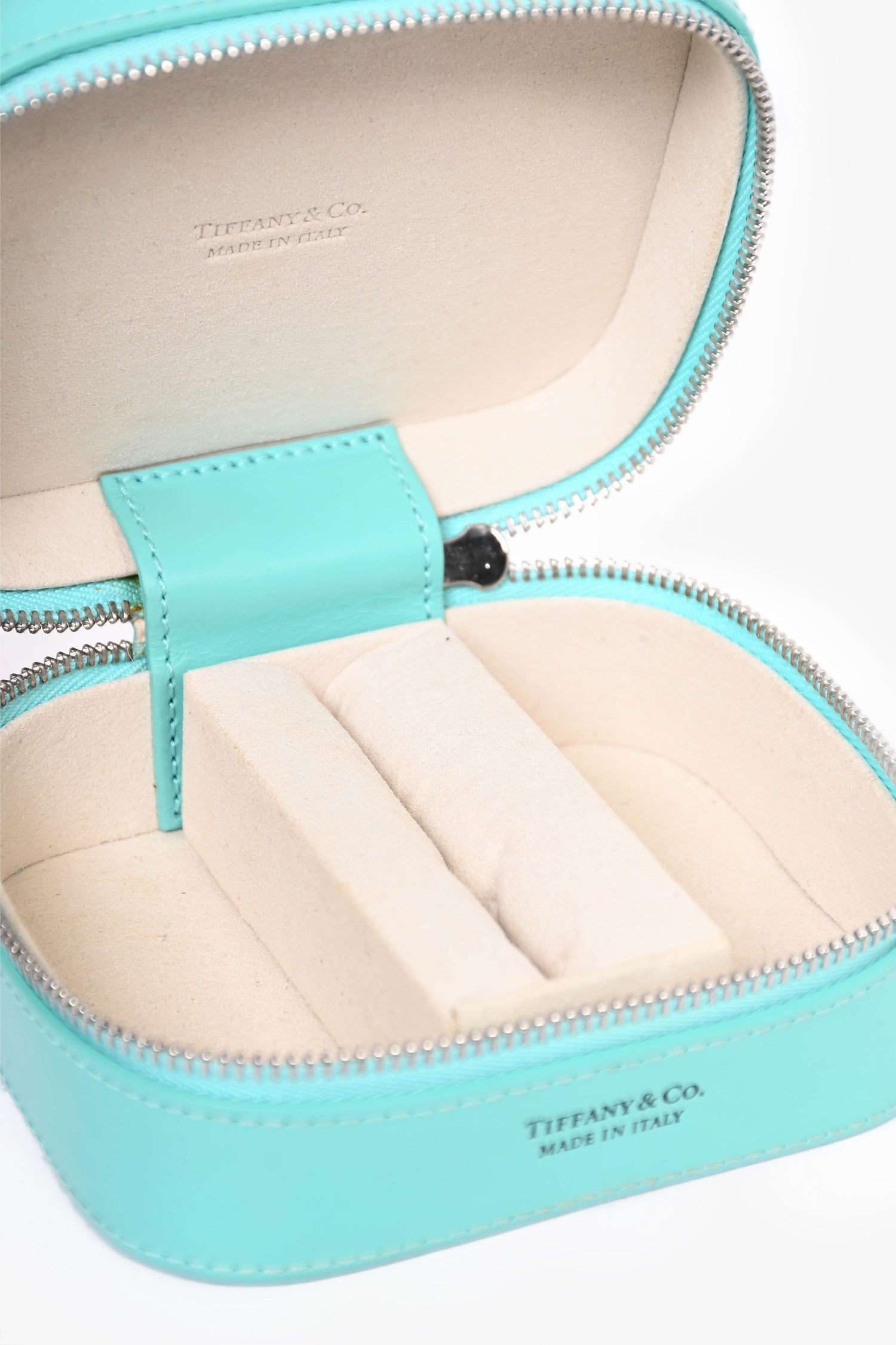 Tiffany & Co. Blue Leather Small Jewelry Box – Mine & Yours