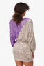 Rotate Purple/Silver Sequin Dress Size 4