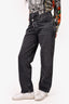Agolde Washed Black Denim Criss Cross Jeans Size 27