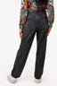 Agolde Washed Black Denim Criss Cross Jeans Size 27