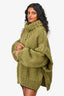 MUMS Green Cable Knit Chunky Sweater O/S