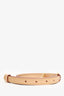 Louis Vuitton Beige Adjustable Shoulder Strap 16 MM