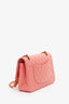 Pre-Loved Chanel™ Pink Lambskin Medium Classic Double Flap Bag 'Refurbished'