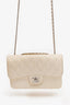 Pre-Loved Chanel™ Cream Lambskin Timeless Bag