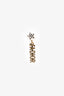 Christian Dior Faux Pearl 'Tribales' Single Earring with Crystal Giraffe Drop