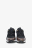 Louis Vuitton Black Suede/Monogram Sneakers Size 37