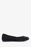 Roger Vivier Black Suede Flats Size 35