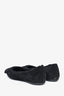 Roger Vivier Black Suede Flats Size 35