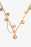 Louis Vuitton Gold Toned Blossom Necklace