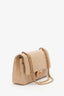 Pre-Loved Chanel™ Vintage Beige Lambskin Medium Classic Double Flap