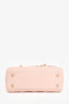 Christian Dior Light Pink Lambskin Small Lady Dior Top Handle
