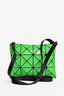 Issey Miyake Bao Bao Green Crossbody Bag