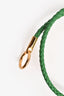 Hermès Green Glenan Double Tour Bracelet